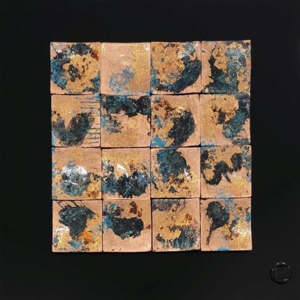 Peinture Florence par Bauquel Véronique | Tableau Abstrait Collage Minimaliste