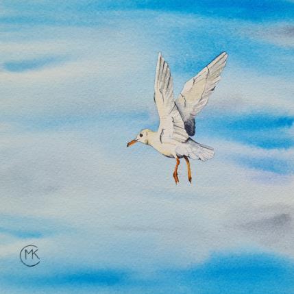 Peinture Liberté  par Kuprina Carle Maria | Tableau Figuratif Aquarelle