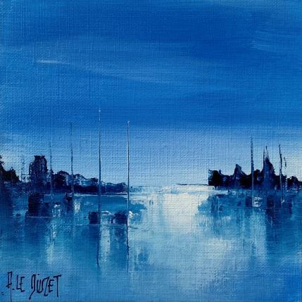 Peinture Compo colmarine 822 par Le Diuzet Albert | Tableau Figuratif Huile Marine
