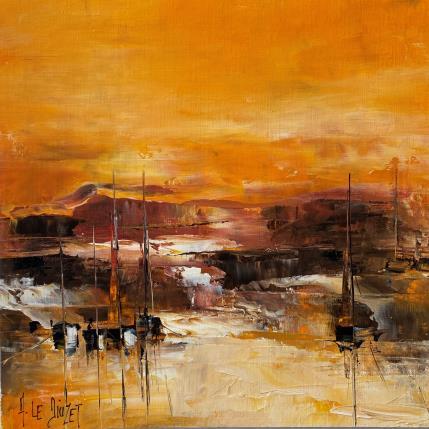 Peinture Composition 28 par Le Diuzet Albert | Tableau Figuratif Huile