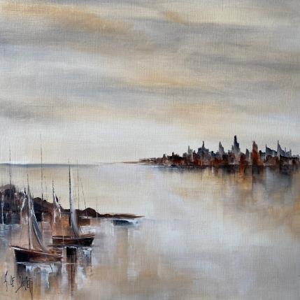 Peinture Marine compo 222 par Le Diuzet Albert | Tableau Figuratif Huile Marine