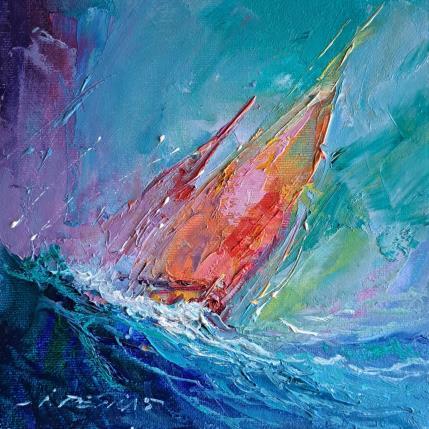 Peinture Sea  par Petras Ivica | Tableau Impressionnisme Huile Paysages