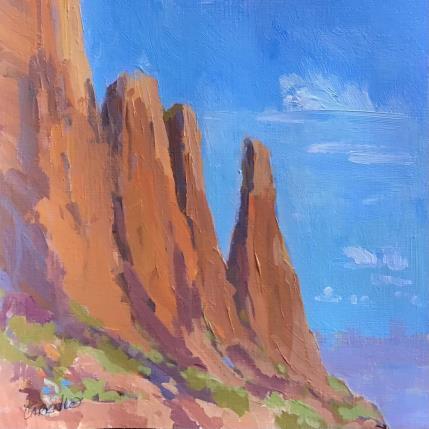 Painting Path of Tranquility by Carrillo Cindy  | Painting Figurative Oil Landscapes