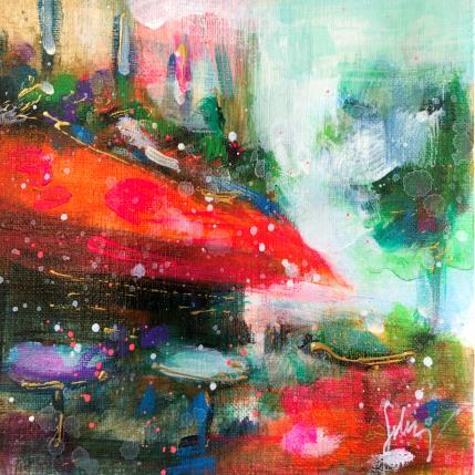 Peinture Coin de café  par Solveiga | Tableau  Acrylique