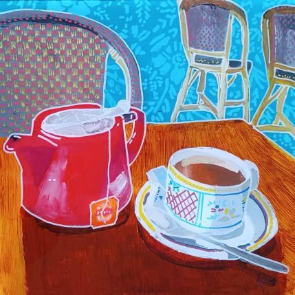 Peinture la rencontre des croisés par Auriol Philippe | Tableau Figuratif Acrylique, Plexiglas, Posca Natures mortes