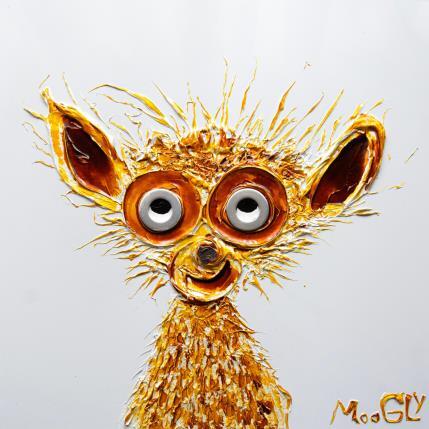 Painting Fantasmicus by Moogly | Painting Raw art Acrylic, Pigments, Resin Animals