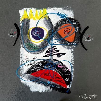 Peinture POWER par Perrotte | Tableau Art Singulier Acrylique