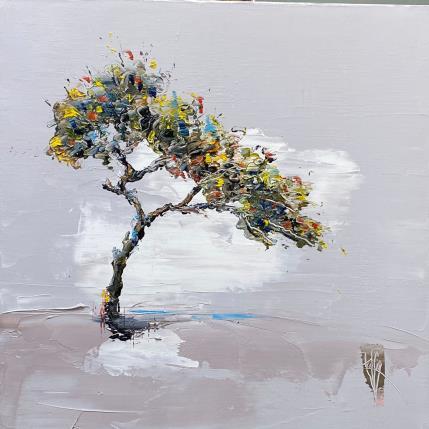 Peinture Mon arbre par Raffin Christian | Tableau Figuratif Huile Paysages