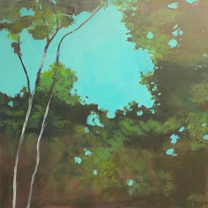 Painting Sous les branchages by Fièvre Véronique | Painting Figurative Acrylic