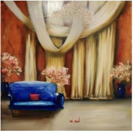 Peinture Jeux interdits par Vinnie | Tableau Figuratif Huile