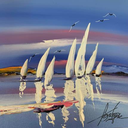 Painting Pleines voiles by Fonteyne David | Painting Figurative Acrylic Marine