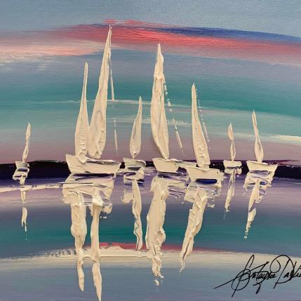 Peinture Vents puissants par Fonteyne David | Tableau Figuratif Acrylique Marine