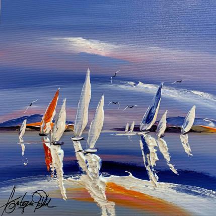 Peinture Ta voile passion par Fonteyne David | Tableau Figuratif Acrylique Marine