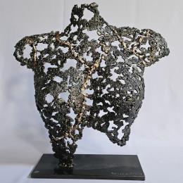 Sculpture Belisama Boréale par Buil Philippe | Sculpture Figuratif Bronze, Métal Mode, Scènes de vie