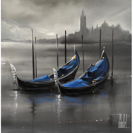 Peinture Una bella canzone par Guillet Jerome | Tableau Figuratif Huile Marine