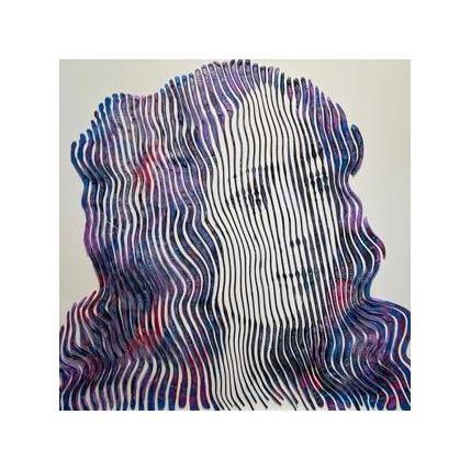 Peinture La Madone de Botticelli par Schroeder Virginie | Tableau Pop-art Acrylique Icones Pop