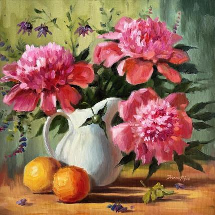Peinture Blooms of Elegance par Pigni Diana | Tableau Figuratif Huile