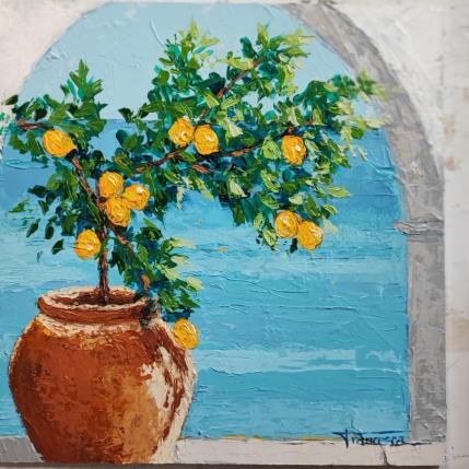 Peinture AL FONDO EL MAR par Escobar Francesca | Tableau Figuratif Acrylique, Bois Marine