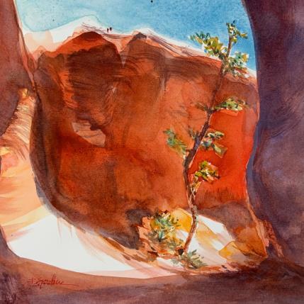 Peinture F2  106 par Seruch Capouillez Isabelle | Tableau Figuratif Aquarelle Nature, Paysages, Urbain