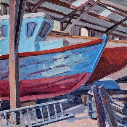 Peinture Hivernage  par Aliamus Béatrice  | Tableau Figuratif Huile Marine