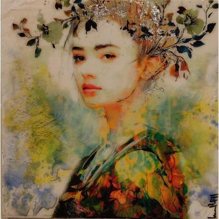 Peinture La cris  par Bofill Laura | Tableau Figuratif Acrylique, Résine Portraits