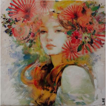 Peinture Chamanica par Bofill Laura | Tableau Figuratif Acrylique, Résine Portraits