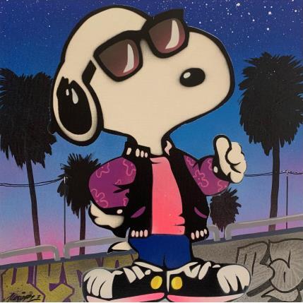 Peinture Snoopy playa  par Kedarone | Tableau Pop-art Acrylique, Graffiti Icones Pop