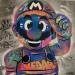Peinture Mario Colors par Kedarone | Tableau Pop-art Icones Pop Graffiti Acrylique