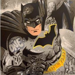 Peinture Batman par Kedarone | Tableau Pop-art Acrylique, Graffiti Icones Pop
