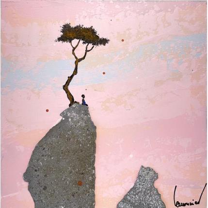 Peinture 5164 par Lemonnier  | Tableau Matiérisme Acrylique, Zinc Paysages