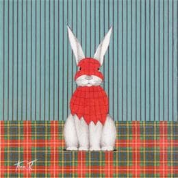 Peinture SPIDER RABBIT 1 par Ann R | Tableau Art naïf Huile Animaux, Icones Pop