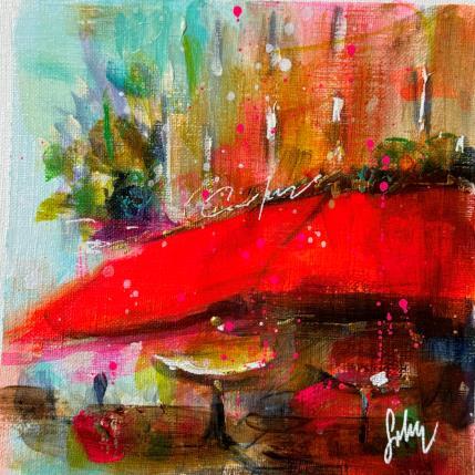 Peinture Coffee time  par Solveiga | Tableau  Acrylique