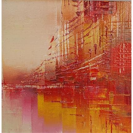 Peinture Lumières du sud par Levesque Emmanuelle | Tableau Abstrait Huile Urbain