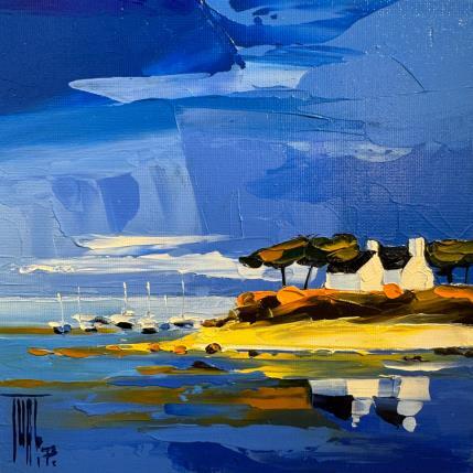 Peinture Maisons côtières par Tual Pierrick | Tableau