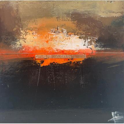 Peinture Abstraction 2155 par Hévin Christian | Tableau Abstrait Acrylique, Huile, Pastel Minimaliste