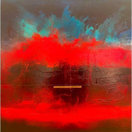 Painting Abstraction 2151 by Hévin Christian | Painting Abstract Acrylic, Oil, Pastel Minimalist