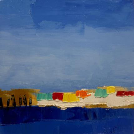 Peinture Challenge par Shelley | Tableau Abstrait Huile