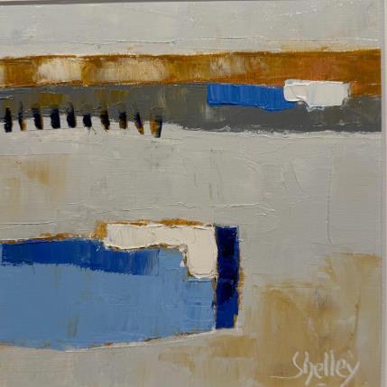 Peinture Observation par Shelley | Tableau Abstrait Huile