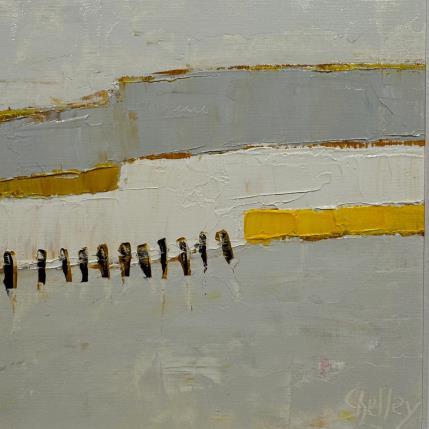 Peinture Sérénade  par Shelley | Tableau Abstrait Huile