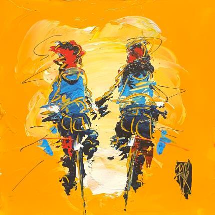 Peinture Petite folie par Raffin Christian | Tableau Figuratif Huile Scènes de vie