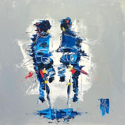 Peinture Passion par Raffin Christian | Tableau Figuratif Huile Scènes de vie