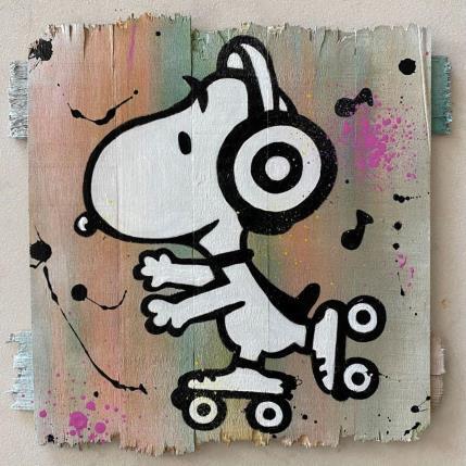 Peinture F3  Ballade en musique par Marie G.  | Tableau Pop-art Acrylique, Bois Icones Pop