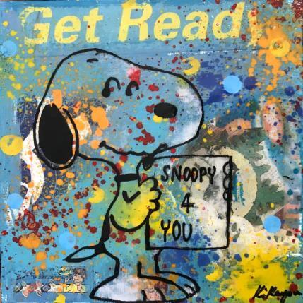 Peinture Snoopy 4 you par Kikayou | Tableau Pop-art Acrylique, Collage, Graffiti Icones Pop