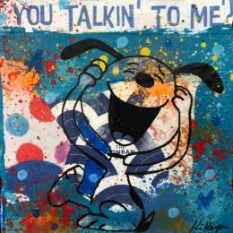 Painting Snoopy happy by Kikayou | Painting Pop-art Acrylic, Gluing, Graffiti Pop icons