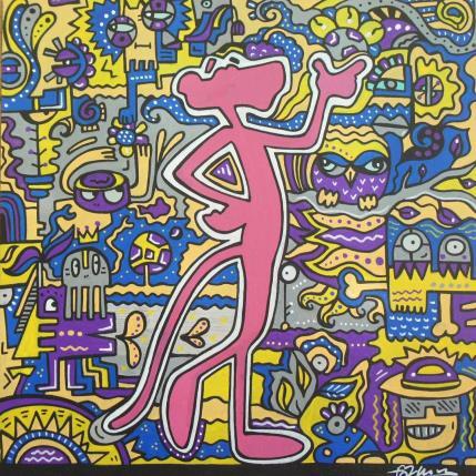 Painting PROUD by Fanny | Painting Pop-art Acrylic, Wood Pop icons