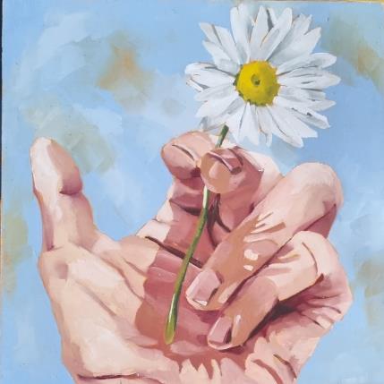 Peinture no smoking 2 par Ulrich Julia | Tableau Figuratif Bois, Huile