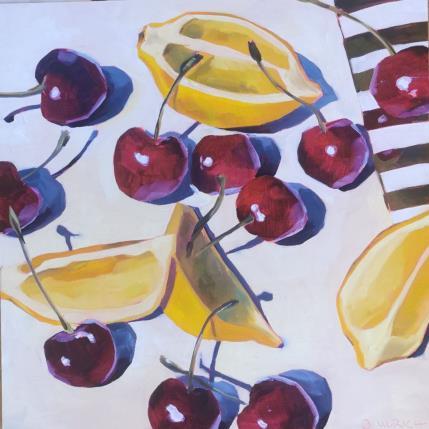 Peinture sweet and sour par Ulrich Julia | Tableau Figuratif Huile Natures mortes