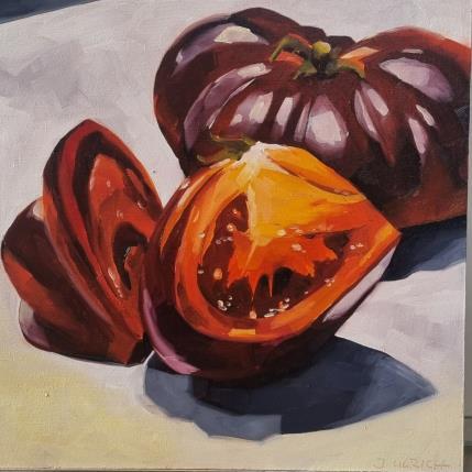 Peinture Clean cut par Ulrich Julia | Tableau Figuratif Bois, Huile