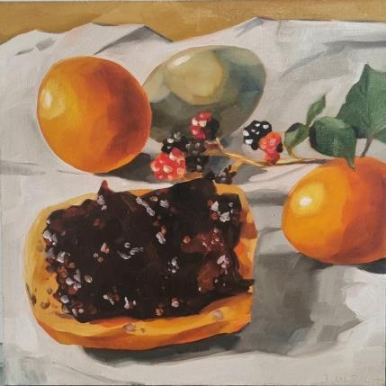 Peinture jam ´n´ eggs par Ulrich Julia | Tableau Figuratif Bois, Huile
