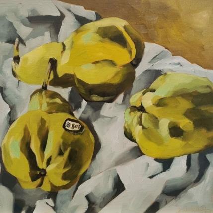 Peinture 301 par Ulrich Julia | Tableau Figuratif Bois, Huile